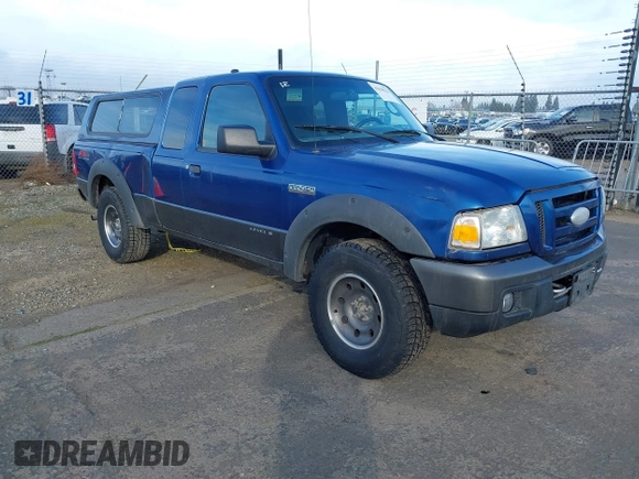 2007 Ford Ranger XLT with VIN 1FTZR45E17PA94223, listed as a IAAI auction lot 41630334 with 120,841 mi miles. Bid and sale history available at carsss.com. Image 1.