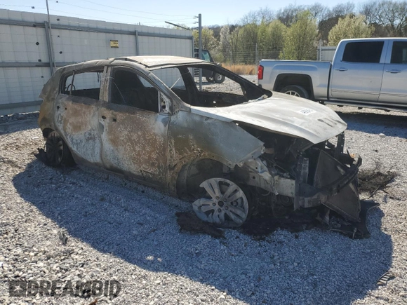 2017 Kia Sportage LX with VIN KNDPMCAC8H7243670, listed as a Copart auction lot 49999435 with Not Provided miles and Salvage Title. Bid and sale history available at DreamBid. Image 4.