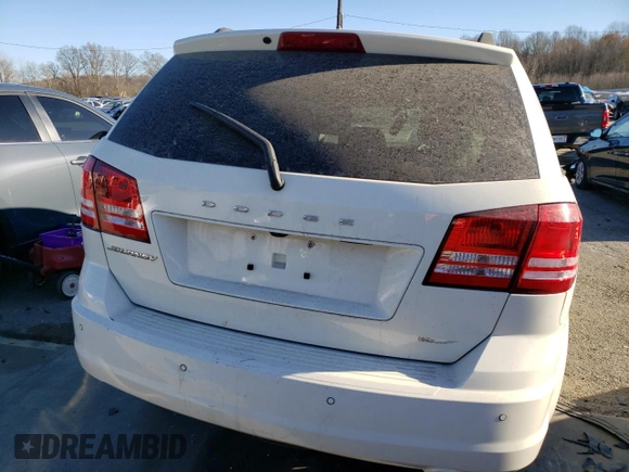 2020 Dodge Journey SE Value with VIN 3C4PDCAB5LT214011, listed as a Copart auction lot 83568344 with Not Provided miles and Non Repairable. Bid and sale history available at carsss.com. Image 6.