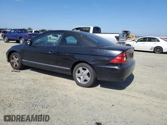 2004 Honda Civic EX z VIN 1HGEM22934L030259, wystawiony jako Copart lot #58861265 z przebiegiem Nie podano mil oraz Szkoda całkowita • Salvage title. Historia ofert i sprzedaży dostępna na DreamBid. Obrazek 2.