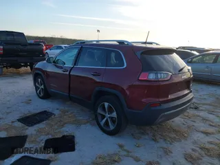 2020 Jeep Cherokee Limited with VIN 1C4PJLDB0LD592408, listed as a IAAI auction lot 40615701 with 1 mi miles. Bid and sale history available at carsss.com. Image 3.