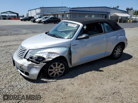 2006 Chrysler PT Cruiser with VIN 3C3JY45X46T246365, listed as a Copart auction lot 52332305 with 143,681 mi miles and Salvage Title. Bid and sale history available at carsss.com. Image 1.