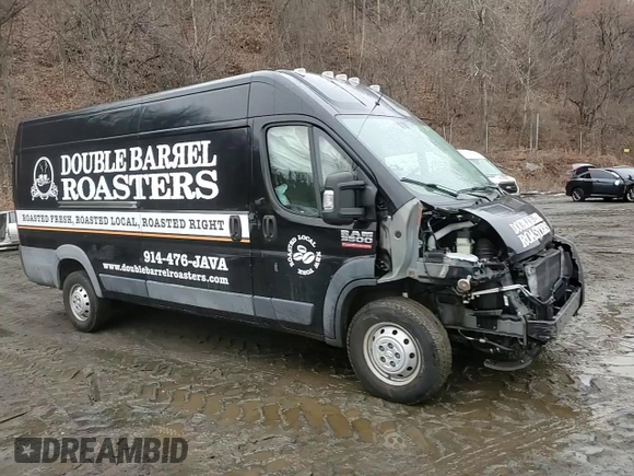 2018 Ram ProMaster Cargo with VIN 3C6URVJG8JE108270, listed as a Copart auction lot 46243125 with 43,752 mi miles and Salvage Title. Bid and sale history available at carsss.com. Image 11.