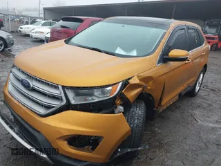 2016 Ford Edge SEL z VIN 2FMPK4J93GBC20556, wystawiony jako IAAI lot #41499188 z przebiegiem 104 430 mil mil oraz . Historia ofert i sprzedaży dostępna na DreamBid. Obrazek 2.