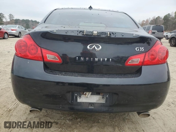 2008 Infiniti G35 Journey with VIN JNKBV61E38M212210, listed as a Copart auction lot 82991394 with 162,116 mi miles and Salvage title. Bid and sale history available at DreamBid. Image 6.