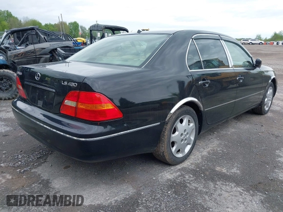 2003 Lexus LS 430 with VIN JTHBN30F930109155, listed as a IAAI auction lot 42277506 with 184,727 mi miles and . Bid and sale history available at DreamBid. Image 4.