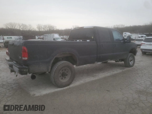1999 Ford F-350 XL with VIN 1FTSW31F7XEE21691, listed as a Copart auction lot 86628534 with 294,887 mi miles and Salvage title. Bid and sale history available at DreamBid. Image 3.