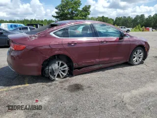 2015 Chrysler 200 Limited with VIN 1C3CCCAB0FN705158, listed as a Copart auction lot 65222615 with 181,069 mi miles and Clean title. Bid and sale history available at DreamBid. Image 3.