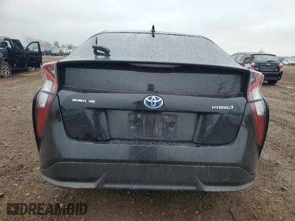 2016 Toyota Prius Four z VIN JTDKARFU6G3027846, wystawiony jako Copart lot #55611235 z przebiegiem 171 315 mil mil oraz Szkoda całkowita • Salvage title. Historia ofert i sprzedaży dostępna na DreamBid. Obrazek 6.