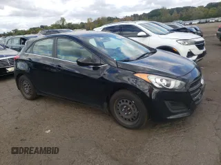 2017 Hyundai Elantra GT with VIN KMHD35LH5HU354037, listed as a Copart auction lot 72725844 with 71,207 mi miles and Salvage Title. Bid and sale history available at carsss.com. Image 4.