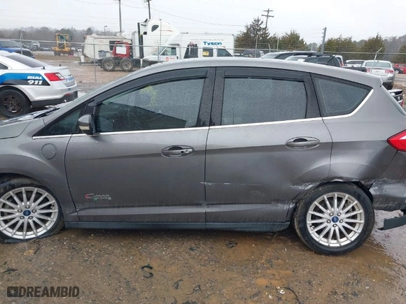 2013 Ford C-Max Energi SEL with VIN 1FADP5CUXDL514988, listed as a IAAI auction lot 41544219 with 259,557 mi miles. Bid and sale history available at carsss.com. Image 14.