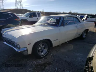 1965 Chevrolet Impala with VIN 166675T165950, listed as a Copart auction lot 82864494 with 91,223 mi miles and Non repairable. Bid and sale history available at DreamBid. Image 1.