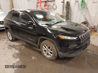 2017 Jeep Cherokee Latitude with VIN 1C4PJMCS0HW608416, listed as a IAAI auction lot 41523580 with 63,561 mi miles. Bid and sale history available at carsss.com. Image 1.