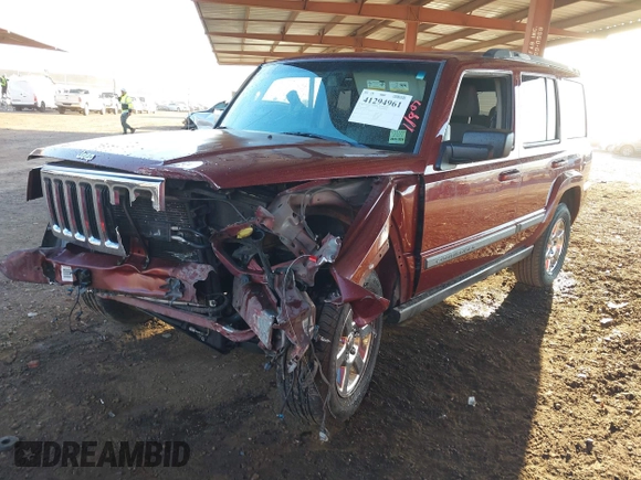 2007 Jeep Commander Sport with VIN 1J8HH48K87C651256, listed as a IAAI auction lot 41294961 with 313,965 mi miles and . Bid and sale history available at DreamBid. Image 18.