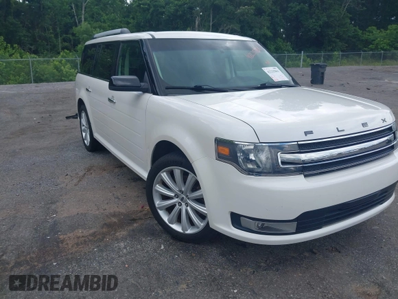 2015 Ford Flex SEL z VIN 2FMGK5C8XFBA20069, wystawiony jako IAAI lot #42235861 z przebiegiem 131 776 mil mil oraz . Historia ofert i sprzedaży dostępna na DreamBid. Obrazek 1.