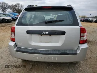 2007 Jeep Compass Sport with VIN 1J8FT47W87D211137, listed as a Copart auction lot 45294835 with 144,156 mi miles and Salvage Title. Bid and sale history available at carsss.com. Image 6.