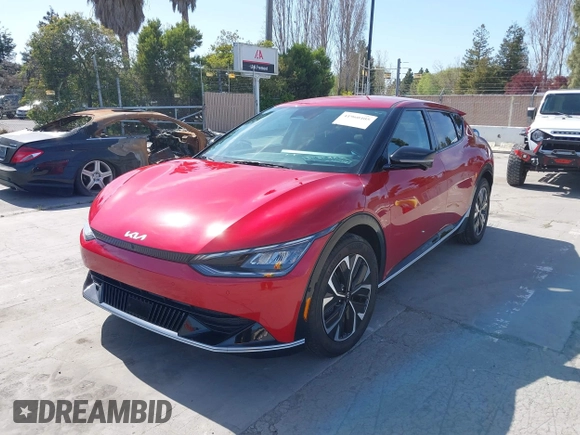 2024 Kia EV6 Wind with VIN KNDC3DLC2R5159684, listed as a IAAI auction lot 41960405 with 5,394 mi miles and . Bid and sale history available at DreamBid. Image 6.
