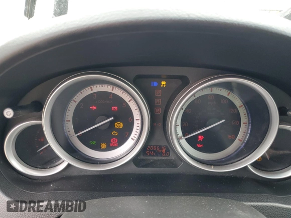 2009 Mazda 6 i Touring with VIN 1YVHP82A695M08273, listed as a Copart auction lot 57470735 with 206,616 mi miles and Salvage title. Bid and sale history available at DreamBid. Image 9.