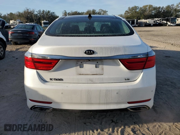 2017 Kia K900 Luxury with VIN KNALW4D45H6036076, listed as a Copart auction lot 83567944 with 59,820 mi miles and Salvage title. Bid and sale history available at DreamBid. Image 6.