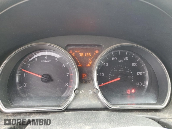 2014 Nissan Versa SV with VIN 3N1CN7AP6EL856922, listed as a Copart auction lot 52895285 with 78,135 mi miles and Salvage Title. Bid and sale history available at carsss.com. Image 9.
