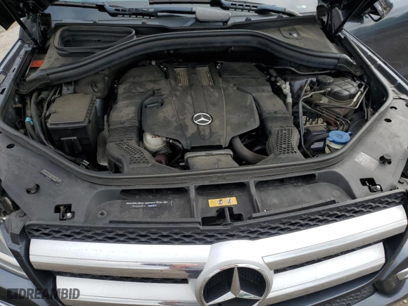 2016 Mercedes-Benz GL with VIN 4JGDF6EEXGA669982, listed as a Copart auction lot 53414664 with 123,580 mi miles. Bid and sale history available at carsss.com. Image 12.