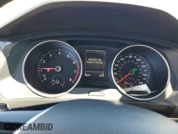 2018 Volkswagen Tiguan SEL with VIN 3VV2B7AX9JM115414, listed as a Copart auction lot 65432185 with 46,251 mi miles and Salvage title. Bid and sale history available at DreamBid. Image 9.
