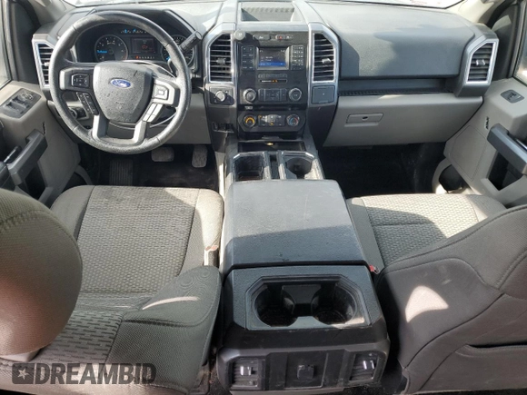 2015 Ford F-150 XLT with VIN 1FTEW1EP9FKD67783, listed as a Copart auction lot 42984415 with 146,549 mi miles and Salvage title. Bid and sale history available at DreamBid. Image 8.
