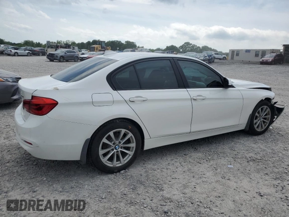 2017 BMW 3 Series 320i xDrive with VIN WBA8E5G59HNU22301, listed as a Copart auction lot 56942365 with 118,041 mi miles and Salvage title. Bid and sale history available at DreamBid. Image 3.