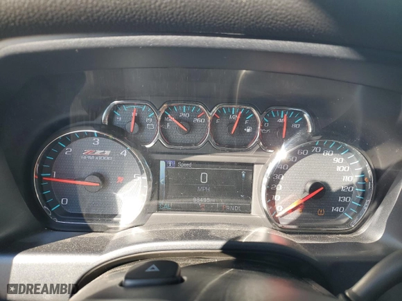 2018 Chevrolet Silverado 1500 LT with VIN 2GCVKREC1J1111492, listed as a Copart auction lot 41888575 with 98,495 mi miles and Salvage Title. Bid and sale history available at carsss.com. Image 9.