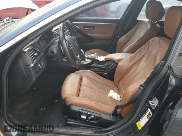 2017 BMW 4 Series 440i with VIN WBA4E3C52HG187043, listed as a Copart auction lot 64551664 with Not provided miles and Non repairable. Bid and sale history available at DreamBid. Image 7.