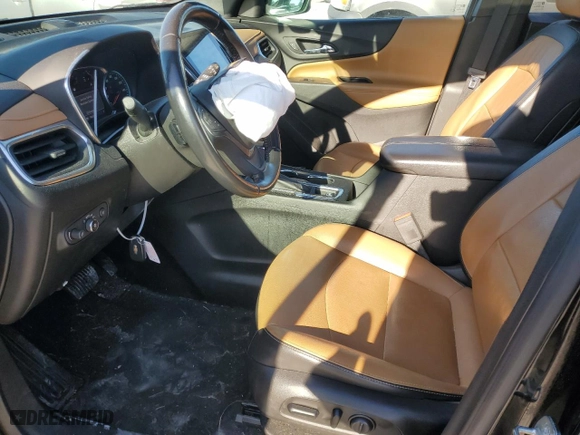 2021 Chevrolet Equinox Premier with VIN 2GNAXNEV7M6130413, listed as a Copart auction lot 86219664 with 96,631 mi miles and Salvage Title. Bid and sale history available at carsss.com. Image 7.