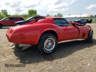 1976 Chevrolet Corvette with VIN 1Z37L6S438793, listed as a Copart auction lot 64010045 with 31,305 mi miles and Salvage title. Bid and sale history available at DreamBid. Image 3.