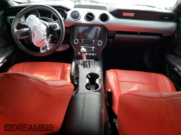 2022 Ford Mustang GT with VIN 1FA6P8CF6N5130112, listed as a Copart auction lot 49513585 with 24,759 mi miles and Salvage title. Bid and sale history available at DreamBid. Image 8.