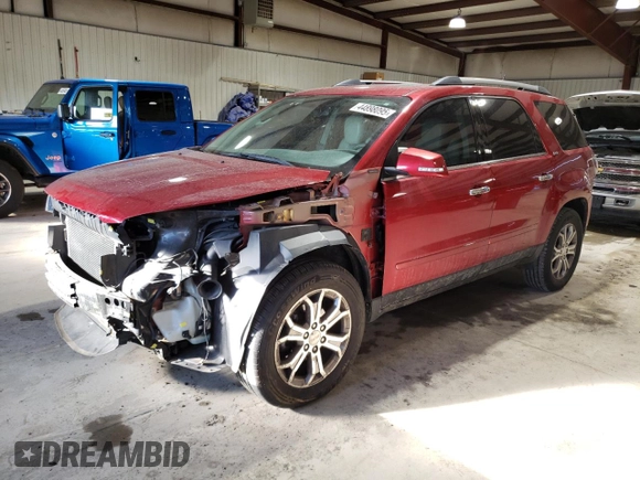 2013 GMC Acadia SLT with VIN 1GKKRSKD4DJ235113, listed as a Copart auction lot 44898095 with 157,548 mi miles and Salvage Title. Bid and sale history available at carsss.com. Image 1.
