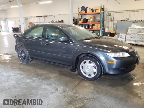 2003 Mazda 6 i with VIN 1YVFP80C235M11335, listed as a Copart auction lot 55443055 with 179,852 mi miles and Clean Title. Bid and sale history available at carsss.com. Image 4.