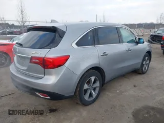 2016 Acura MDX with VIN 5FRYD4H28GB035495, listed as a IAAI auction lot 41406544 with 113,250 mi miles. Bid and sale history available at carsss.com. Image 4.