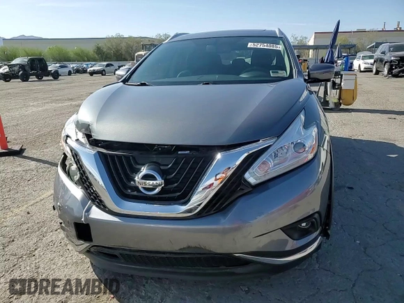 2017 Nissan Murano S with VIN 5N1AZ2MGXHN190560, listed as a Copart auction lot 52754085 with 31,481 mi miles and Salvage Title. Bid and sale history available at DreamBid. Image 15.