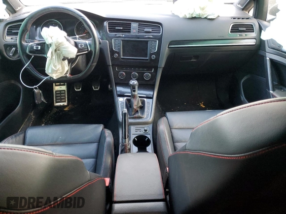 2017 Volkswagen GTI SE с VIN 3VW547AU7HM002628, выставлен на аукционе Copart как лот 42744605 с пробегом Не указан миль и На запчасти • Non repairable. История ставок и продаж доступна на DreamBid. Изображение 8.
