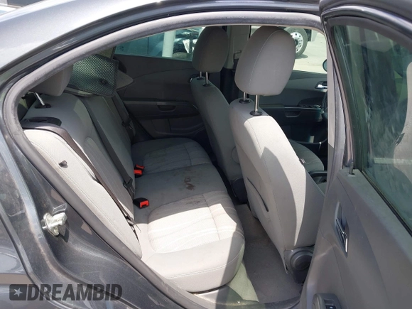 2012 Chevrolet Sonic LT with VIN 1G1JC5SH1C4182616, listed as a IAAI auction lot 42081899 with 92,802 mi miles and . Bid and sale history available at DreamBid. Image 8.