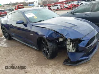 2018 Ford Mustang GT with VIN 1FA6P8CF0J5128561, listed as a IAAI auction lot 41078319 with 72,615 mi miles and . Bid and sale history available at DreamBid. Image 1.