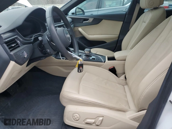 2018 Audi A5 Sportback Premium Plus with VIN WAUBNCF53JA087092, listed as a Copart auction lot 45298784 with 54,391 mi miles. Bid and sale history available at carsss.com. Image 7.
