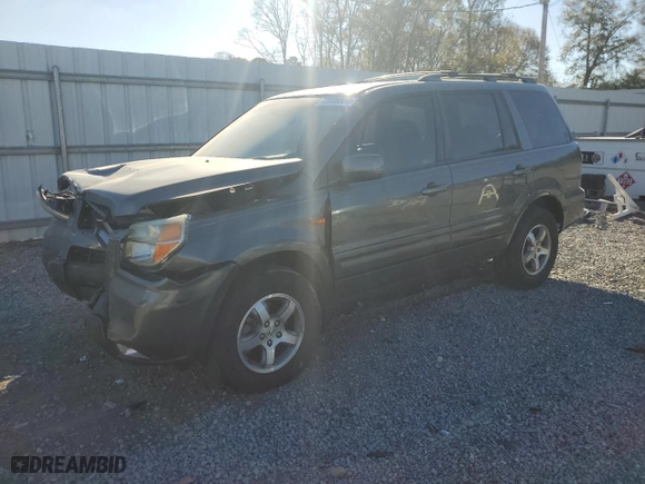 2007 Honda Pilot EX-L with VIN 5FNYF28517B000808, listed as a Copart auction lot 83336904 with 89,776 mi miles and Salvage Title. Bid and sale history available at carsss.com. Image 1.