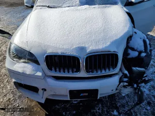 2012 BMW X6 M with VIN 5YMGZ0C56CLL29503, listed as a Copart auction lot 89285075 with 0 mi miles and Salvage Title. Bid and sale history available at carsss.com. Image 12.