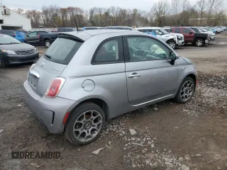 2018 FIAT 500 Pop with VIN 3C3CFFKHXJT465153, listed as a Copart auction lot 51097085 with 92,506 mi miles and Salvage Title. Bid and sale history available at carsss.com. Image 3.