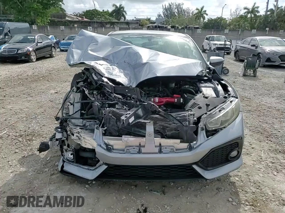 2017 Honda Civic Si with VIN 2HGFC3A57HH753983, listed as a Copart auction lot 51331985 with 93,221 mi miles and Salvage Title. Bid and sale history available at DreamBid. Image 13.