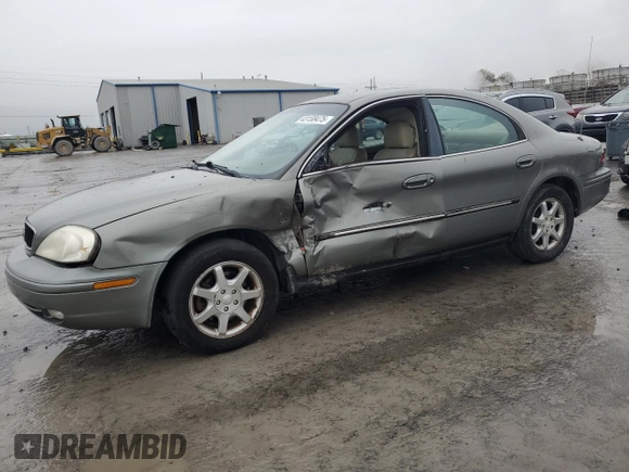2001 Mercury Sable LS with VIN 1MEHM55SX1G608761, listed as a Copart auction lot 43158475 with 184,120 mi miles and Salvage Title. Bid and sale history available at DreamBid. Image 1.