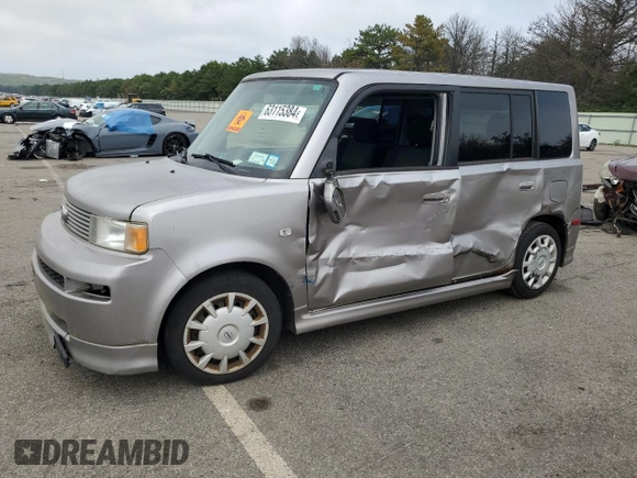 2006 Scion xB with VIN JTLKT324664060968, listed as a Copart auction lot 63115384 with Not Provided miles and Salvage Title. Bid and sale history available at carsss.com. Image 1.
