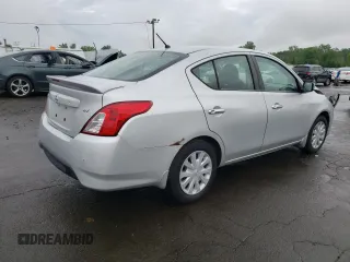 2017 Nissan Versa SV with VIN 3N1CN7AP5HL848489, listed as a Copart auction lot 59618045 with 83,561 mi miles and Salvage title. Bid and sale history available at DreamBid. Image 3.