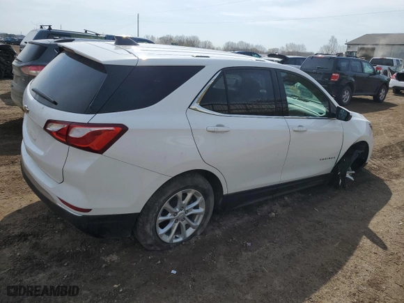 2018 Chevrolet Equinox LT with VIN 2GNAXSEV5J6261429, listed as a Copart auction lot 53780385 with 136,368 mi miles and Clean Title. Bid and sale history available at carsss.com. Image 3.