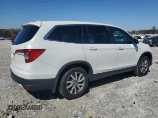 2020 Honda Pilot EX-L with VIN 5FNYF5H55LB006249, listed as a Copart auction lot 48707575 with 36,151 mi miles and Salvage Title. Bid and sale history available at carsss.com. Image 3.